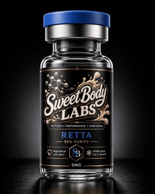 Retatrutide 5MG research vial — Sweet Body Labs